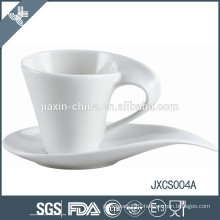 2015 new 100CC porcelain coffee cup & saucer, antique design cup and saucer, coffee cup set